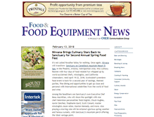 Tablet Screenshot of foodequipmentnews.com